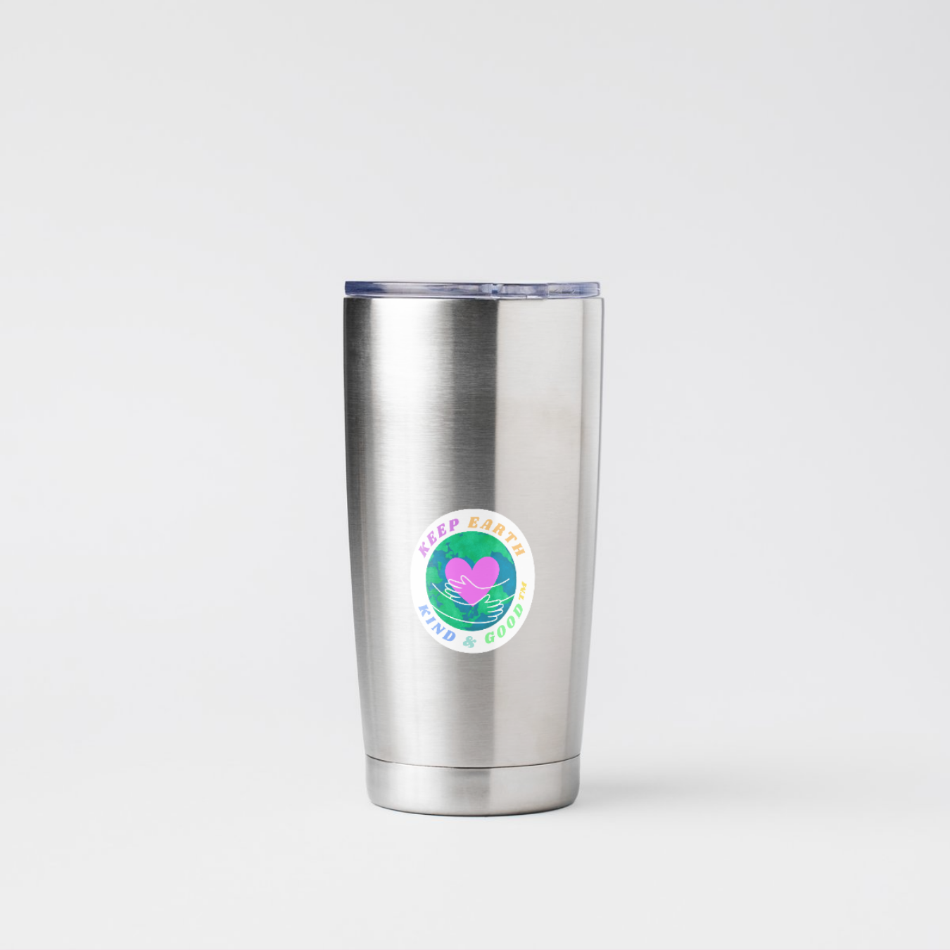 keep earth kind & good hug sticker