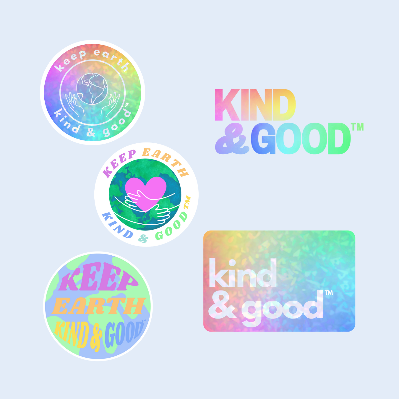 Keep Earth Kind & Good Sticker Pack (5)