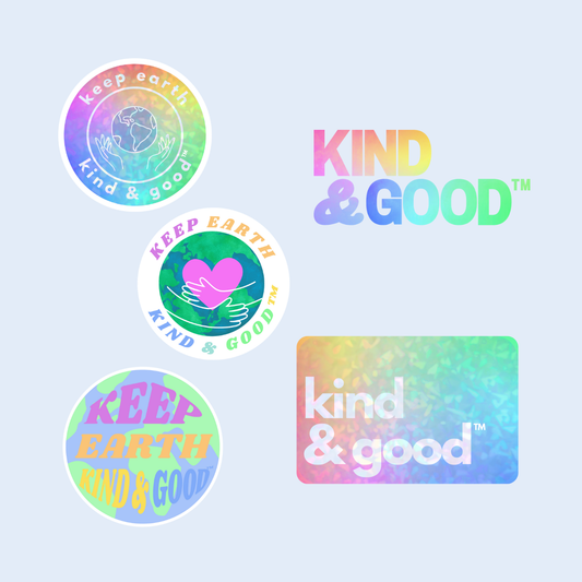 Keep Earth Kind & Good Sticker Pack (5)
